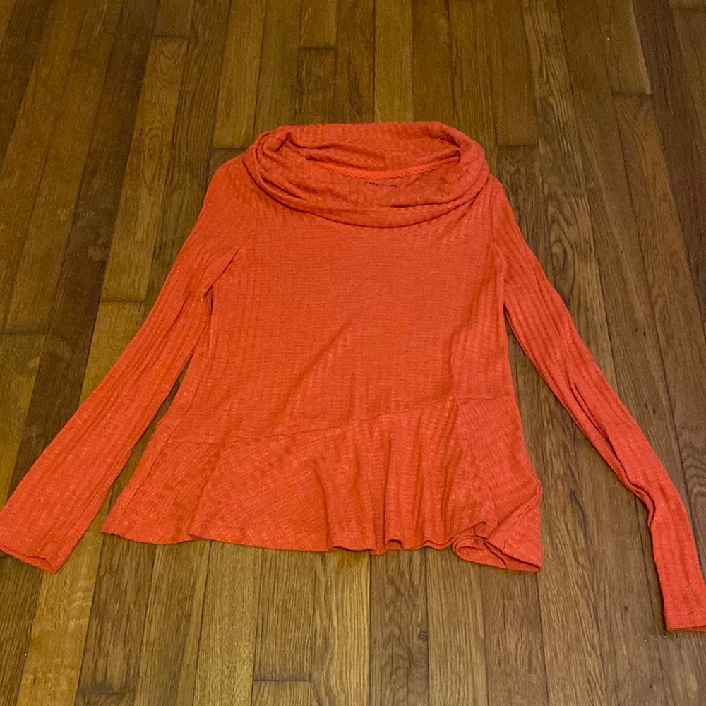 Anthropologie cowl neck shirt